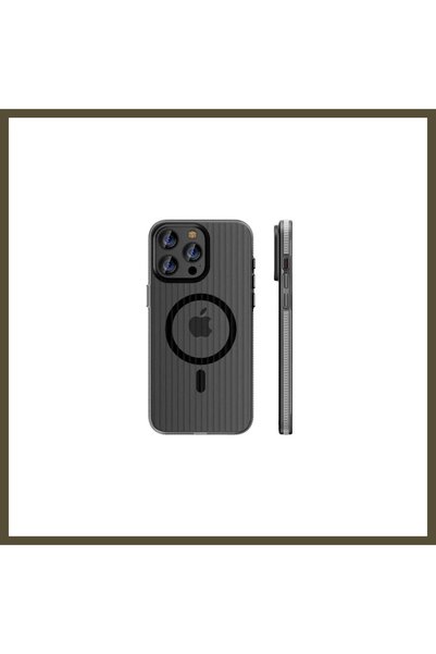 northcity n Joko iPhone 16 Pro Compatible Line MagSafe Case - Gray BX