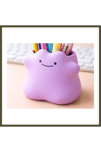 Generic Brand 3D-Printed Smiling Cloud Pencil Holder - Desktop Organizer - Pu...