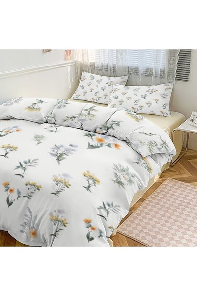 Generic Comfortable Bohemian Duvet Cover Set 3Pcs, Home Sleep Bedding