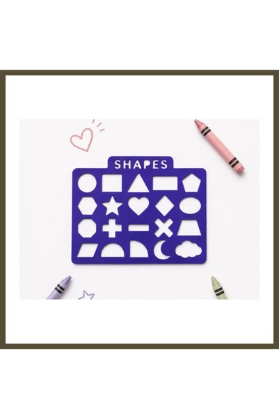 northcity n 3D Printing Geometric Shapes Drawing Template - 20-Pattern Mold -...