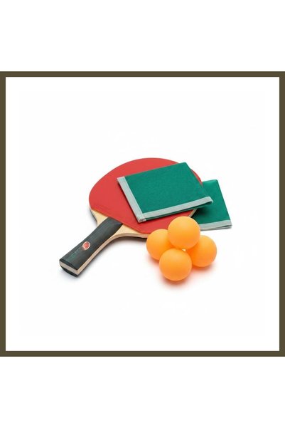 northcity n BSR-809 Table Tennis Racket, Net, and 3 Balls BX