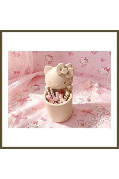 northcity n 3D-Printed Pencil Holder with Cute Cat Figure and Bow Detail - De...