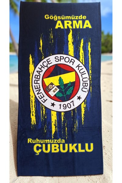 Taç Fenerbahçe Lisanslı Özel Seri Plaj Havlusu