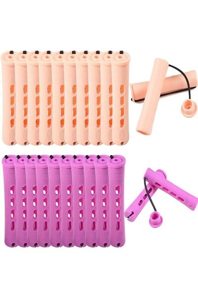 Yelajoy 20Pcs Perm Rods Set, 2 Sizes Cold Wave Rods, Hair Rollers for Natural...