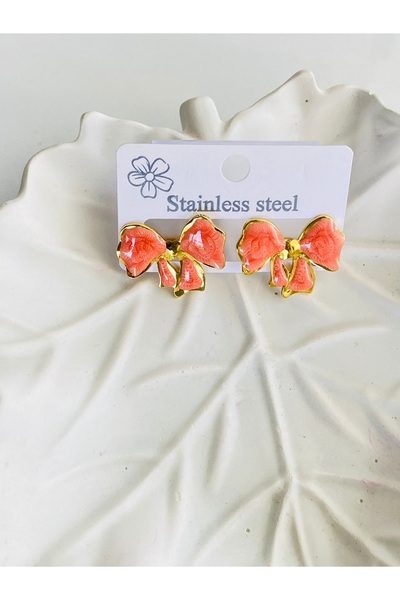 Ustaeller EARRINGS - STEEL BOW EARRINGS