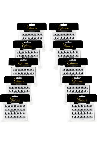 Glittero Set 10 cutii gene false Simple Touch