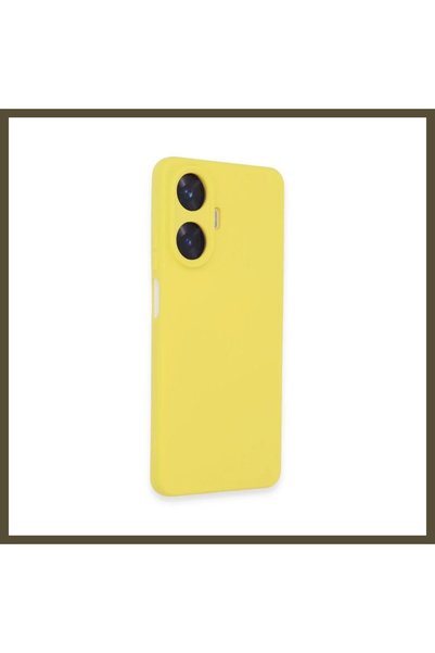 northcity n Realme C55 Compatible Case with Velvet-Lined Nano Silicone - Yell...