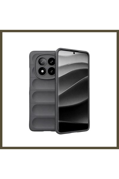 northcity n Redmi Note 15 Pro 5G Compatible Optimum Silicone Case - Gray BX