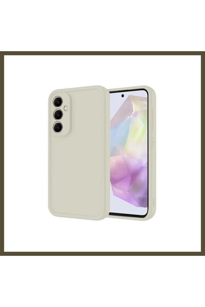 northcity n Samsung Galaxy A56 Compatible Case - Viera Silicone - Cream BX