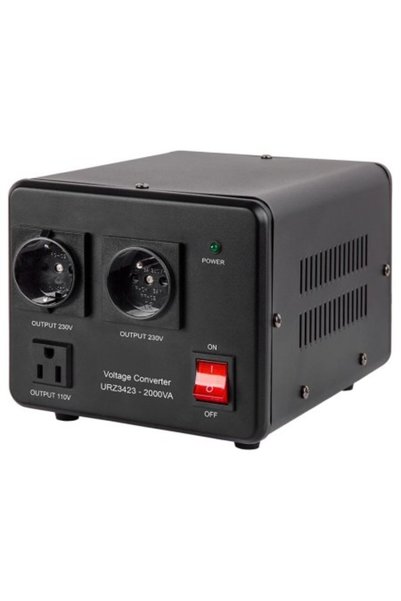 Kemot Transformator convertor de tensiune Step-Up/Step-Down, 1600W, 115V/230V...