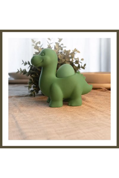 northcity n 3D-Printed Dinosaur Egg Holder - Cute Eggosaurus Egg Holder - Gre...