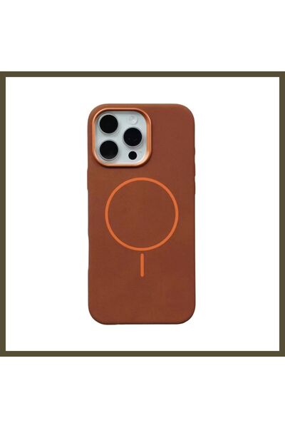 northcity n Joko iPhone 16 Pro Max Compatible Luno Leather MagSafe Case - Bro...