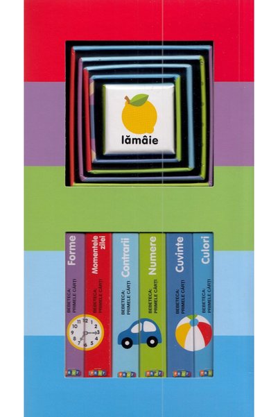 Editura Prut Baby Learns. Set educațional 6 cărți + 6 cuburi, - Prut Publishi...