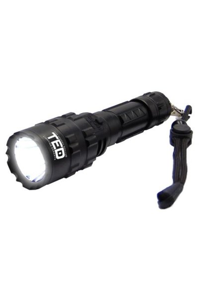 TED Electric Lanterna reîncărcabilă din aluminiu de 10W cu baterie litiu 1865...
