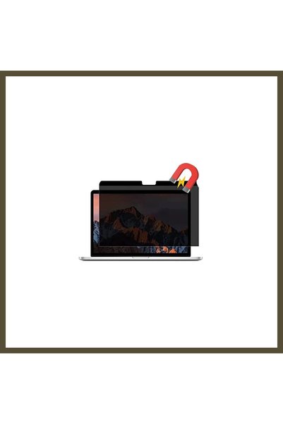 northcity n MacBook Air 13.3-inch Magnetic Ghost Screen Protector - Black BX