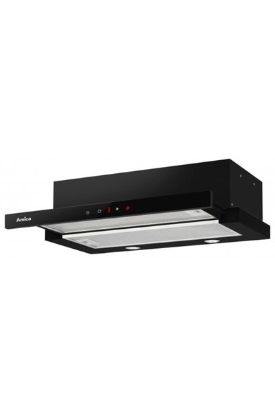 AMICA Hota Decorativa, 60 cm, 389m³/h, 3 Trepte + Intensiv, Filtru Aluminiu, ...