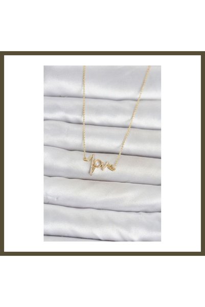 northcity n Gold-Toned Rhythm-Patterned Modal Women's Necklace BX