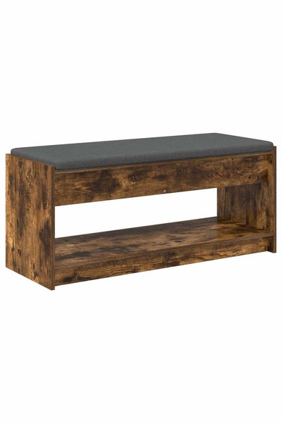 vidaxl Bancă pentru hol Stejar Afumat 103 x 38 x 45 cm