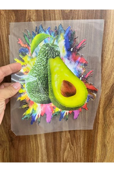 Gönülden Tasarım طباعة نقل الفواكه بالحرارة 22x19 سم