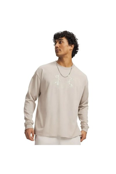 Under Armour 6013621-200 سويت شيرت بيج بأكمام طويلة من Heavyweight Unstoppable