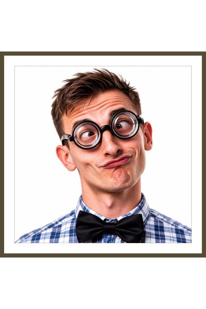 northcity n Funny Bottle-Bottom Glasses - Absurd Bottle-Bottom-Style Funny Gl...