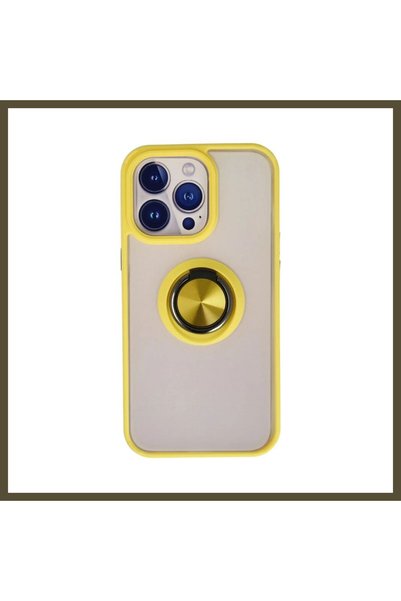 northcity n iPhone 15 Pro Compatible Case: Montreal Ringed Silicone Cover - Y...