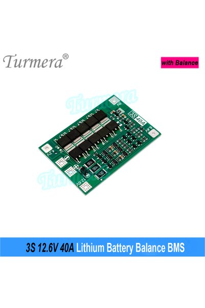 Choice 3S 12.6V 40A Turmera 3S 12.6V 4S 12.8V 40A Lifepo4 Lithium Battery Bal...