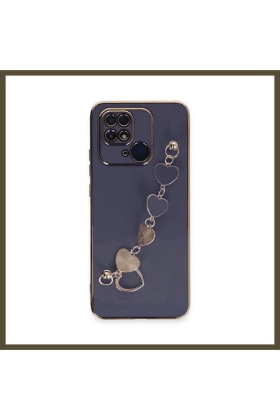 northcity n Redmi 10C Compatible Case by Esila Silicone - Gray BX