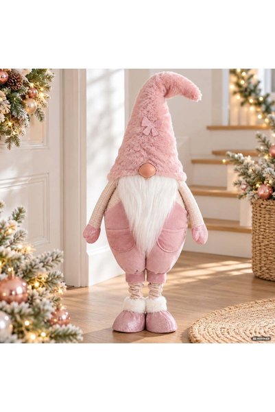 OEM GNOME ROZ SALOPETA MAINI IN BUZ45CM