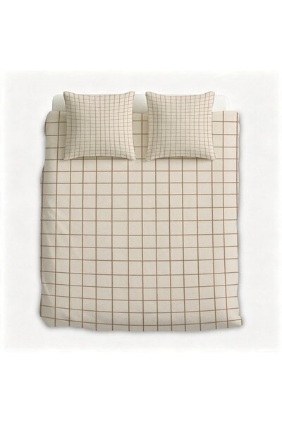 Generic Modern Universal Boho Flannel 3Pcs Bedding Set, Warm Bedroom Linens