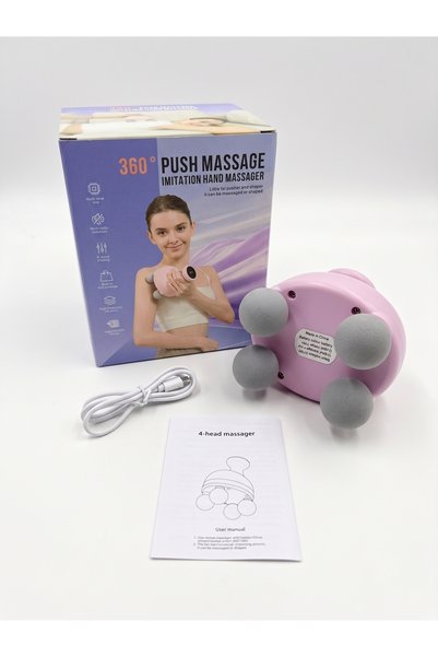 Generic Brand 4 Heads Electric Smart Body Massager - Deep Tissue Neck & Back ...
