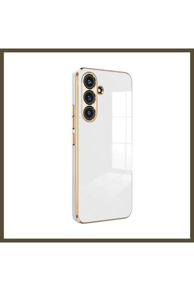 northcity n Samsung Galaxy S25 Compatible Volet Silicone Case - White BX