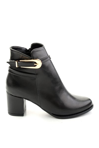 Bambi Siyah Kadın Bot & Bootie K02233050709
