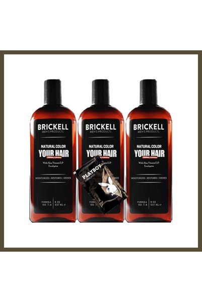 Generic Brand Brickell Anti-White ASLKO2:0336 Men's White Hair and Beard Care...
