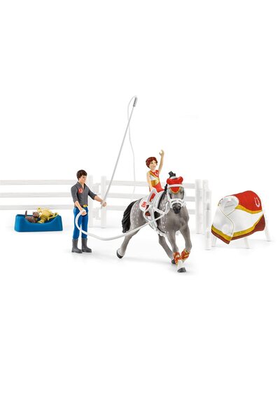 SCHLEICH Horse Club Mia's vaulting set