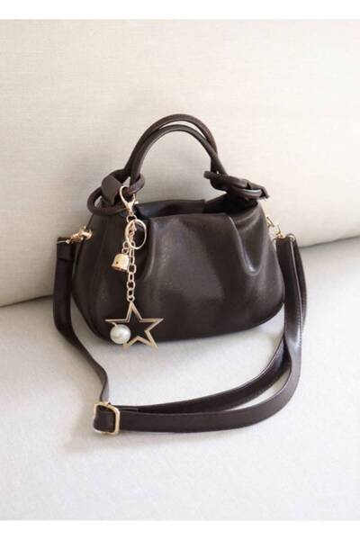 Zealous Women's Cross Shoulder Bag with Star Accessories, Drawstring Daily Ha...