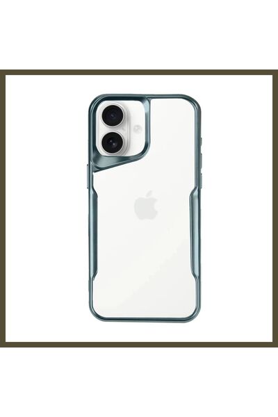 northcity n iPhone 16 Compatible Case: Boyi Silicone Cover - Turquoise BX