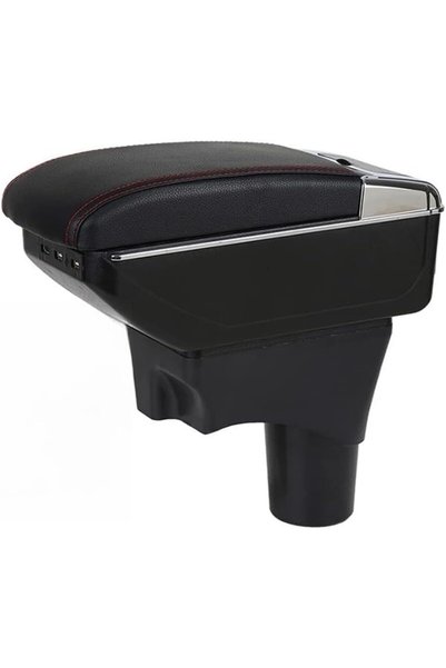 Bukela Car Armrest Box, Multifunction Universal Car Center Console Armrest St...