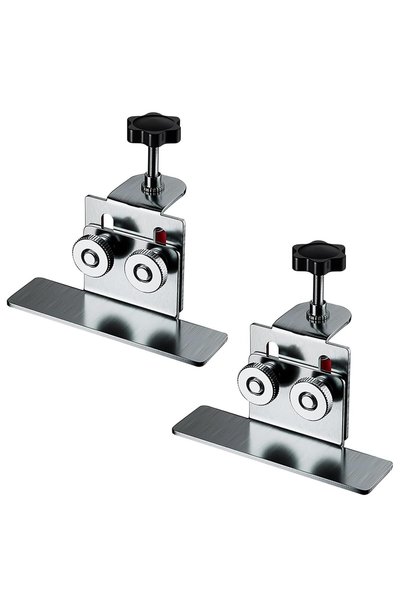 GENERAL 2 PCS Quick Cabinet Door Installation Tool,Adjustable Height Jig for ...