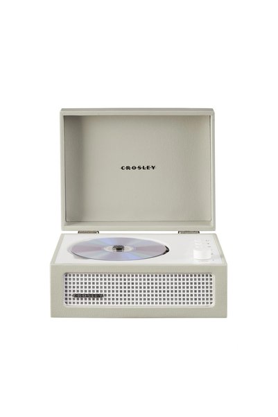 CROSLEY Voyager CD Player with Bluetooth and FM Radio - Dune