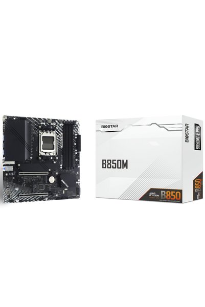 Biostar B850MT-E PRO ARGB AMD AM5 DDR5 8000 HDMI DP 3xM2 mATX