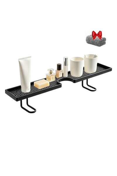 TERRIFI Bathroom Sink Organizer - Basket Without Drilling, Suspended, Easy Dr...