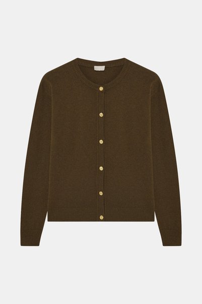 W Collection HAKİ YÜN/KAŞMİR HIRKA