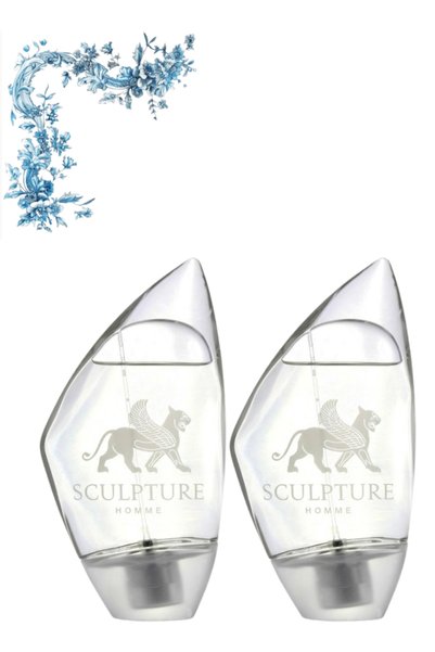 Nikos قطعتان من عطر Sculpture Homme سعة 100 مل
