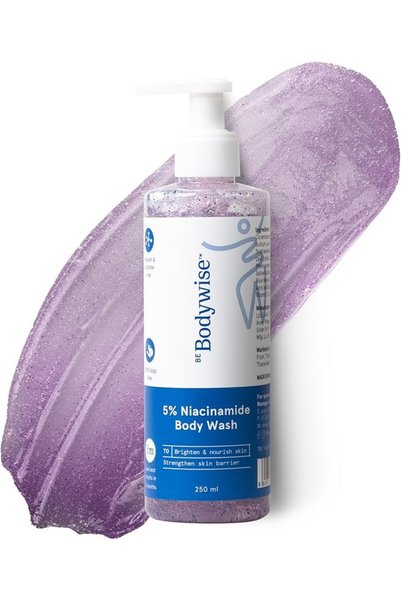 Be Bodywise غسول جسم مُفتّح للبشرة بنسبة 5% نياسيناميد |   يرطب وينظف البشرة ...