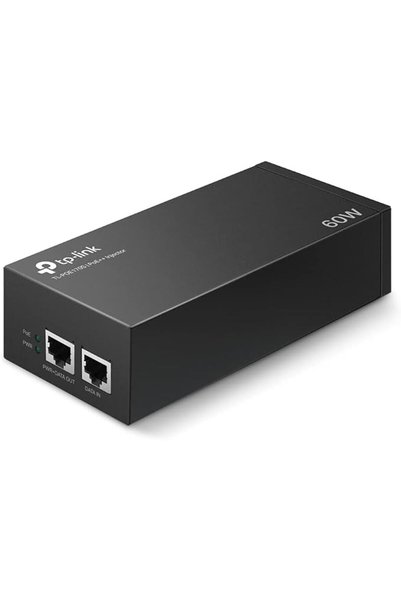 TP-LINK POE170S PoE++ Injector, IEEE 802.3af/at/bt, 2× Gigabit Ports PoE Inje...