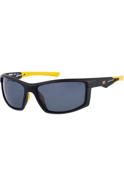 Caterpillar Men's CTS-8015 Polarized Wrap Sunglasses