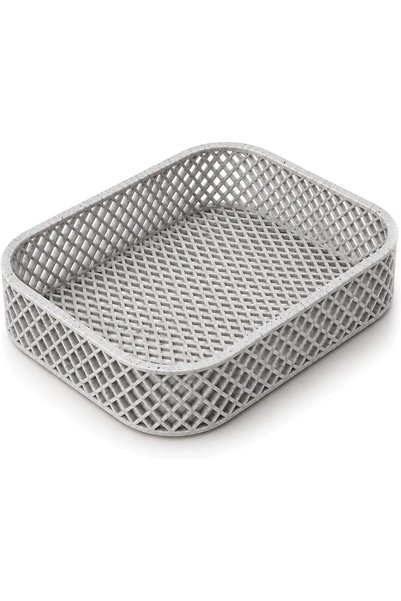 Generic Honeycomb Mesh Catch All Tray, Geometric Open Lattice Valet Dish for ...