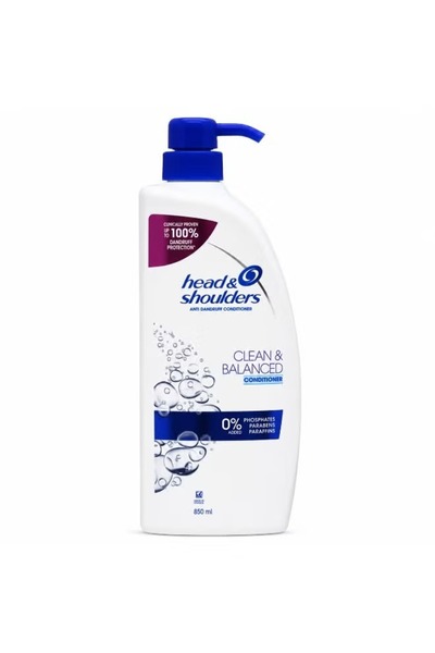 Head & Shoulders Clean & Balanced Conditioner 850ml