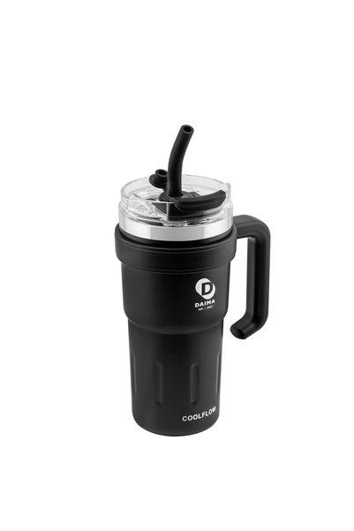 Monna Rosa Always Coolflow 780 ml 12 Hours Hot 24 Hours Cold Black Thermos